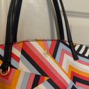 Tory Burch Colorful Tote Bag Purse Photo 1