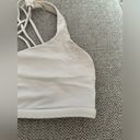 Lululemon Pre-Owned Size 8  Free to be bra white Photo 2