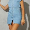 Pretty Little Thing Denim Dress Photo 1