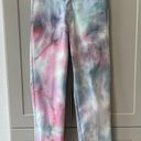 Dickies  Womens Tie Dye Custom Pants Size 28x27 Streetwear Reworked Festival Y2K Photo 0