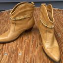 Dingo Size 8.5 B  Belted Cowboy Ankle Boots Brown Photo 1