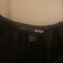 FashioNova Black Crop Top Photo 1