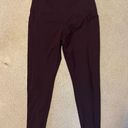 Danskin Maroon Leggings Photo 0