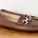 Salvatore Ferragamo  brown leather women driving loafers 9 Photo 0