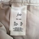 Joie  Shorts Womens Small NWT Beige Linen Blend Pleated High Waisted Summer Photo 4