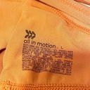 All In Motion  Size Large Peach Low Support Strappy Longline Sports Bra Photo 4
