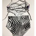 PilyQ New.  beaded animal print swimsuit. Photo 7