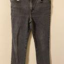 Krass&co Womens Lauren Jeans  Gray Wash Straight Leg Size 8 Petite 8P Photo 0