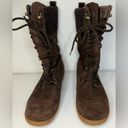 The North Face  Primaloft 200 Gram Insulation Mid Shaft Lace Up Boot Size 7 Brown Photo 4