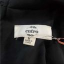 Entro  Black Sleeveless Cowl Neck Midi Dress Size Medium NWT Photo 4