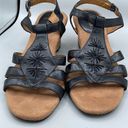 Life Stride  size 8.5 strappy faux cork wedge sandal Photo 1