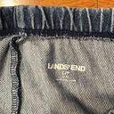 Lands'End Lands’End women’s sport knit straight leg pull on jeans size large .(14-16) Photo 1