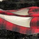 J.Jill  Leather Plaid Loafers, Red Black, flats 11 Photo 0