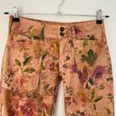 Pilcro Anthropologie The Wanderer Low Rise Slouchy Floral Utility Ankle Pants Photo 3