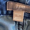 J.Jill  Jeans Womens size 2 Blue Slim Ankle Medium Wash Denim Blue Stretch Photo 7