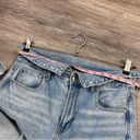 American Eagle  light wash distressed mom jean Photo 6