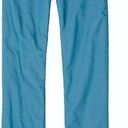 prAna  Dark Teal Blue Green Super Soft Boyfriend Jean Straight Leg 34 Waist Photo 9