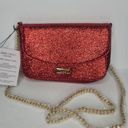 Jimmy Choo  Parfums Red Glitter Chain Crossbody Bag Photo 0