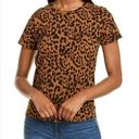 n:philanthropy  Jigsaw BFF T-Shirt Leopard Animal Print Brown Black XS Photo 0