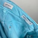 J.Jill  Aqua Blue Authentic Fit Cropped Jeans Photo 4