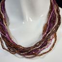 Coldwater Creek  Seed Beaded Necklace Photo 1