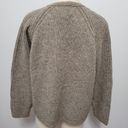 Cabela's  taupe wool blend vneck sweater size large Photo 4