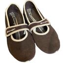 Champion Vintage Y2k  Mary Jane Sneakers Slip Ons Brown Suede Women's size 6 Photo 0