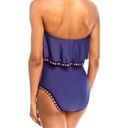 PilyQ New. Platinum by  navy swimsuit. Retails $164 Photo 4