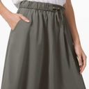 Lululemon NWT  Time To Flounce Skirt Grey Sage Sz 10 Photo 6