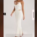 House Of CB NWOT  PALOMA IVORY CORSET MAXI DRESS GOWN NWOT M Photo 2