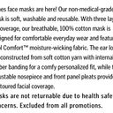 Hanes fabric face masks - 5 pack Photo 4