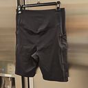 Girlfriend Collective 💕💕 High Rise Pocket Bike Short ~ Black Large L NWT Photo 12