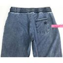 P.J. Salvage  Seeing Stars Jogger Pants Chambray Jean Knit Sweatpants Sweats Pants Photo 4