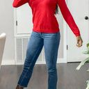 Charter Club  100% Cashmere Turtleneck Sweater Color Red, Size small NWT Photo 5