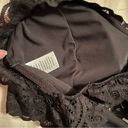 Maurice's Maurice’s Womens XS Black Floral Lace Padded Racerback Bralette Lightweight Photo 7