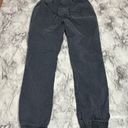 American Eagle  size 8 Grey Gray joggers pull on drawstring waist pants casual Photo 5