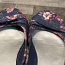 American Eagle  Women's Shoes Floral Flats Ladies Shoe Blue/Pink Size 8 Photo 10