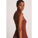 Pilcro Sz XL  Ribbed Tank In Bourbon Anthropologie Photo 4