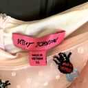 Betsey Johnson nwt  pink frilly Bugs lady bug Ruffle Dress size medium Photo 5