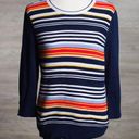 Lands'End  Ribbed Colorful Sweater M Photo 0