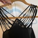 ANGL Black  strappy flowy tank top Photo 6