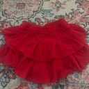 The Moon day+ red mini ruffle skirt Photo 2