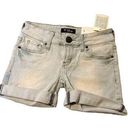 Guess  Denim Jeans Cassandra Bermuda Shorts‎ Women's Size 24 Light Wash Photo 0