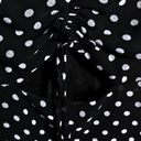 Nasty Gal  Nasty Girl Collection Black & W Polka Dot Cutout & Coldshoulder Mini Dress Photo 9