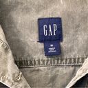 Gap  Military Jean Jacket green button front pockets vintage y2k size 10 Photo 1