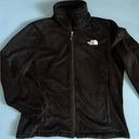 The North Face Osito Black Fleece Full Zip Up Jacket Photo 2