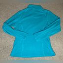 The North Face  Quarter Zip Fleece Pull-over Size Large Teal Photo 2