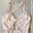 Aerie Pink Lace Bodysuit Photo 1