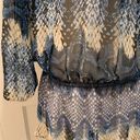 Cache  | fish skin patterned sheer top Photo 3