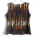 American Vintage Vintage Slinky Zebra Stripe Print Tank Blouse Top 🦓 Photo 1